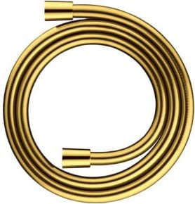 Duravit Brauseschlauch in Gold mit Anti-Twist-Funktion, Anschlussgewinde G 1/2, Länge: 160 cm - Bild 1