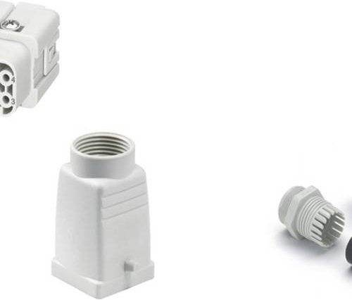 Weidmüller RockStar HDC KIT-HA Steckverbinder-Set, Farbe: Weiß, 3124020000 - Bild 1