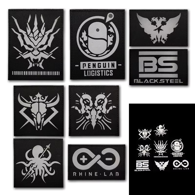 Arknights Armband, Reflektierendes Abzeichen, Longmen Guard Bureau Tactical Moral Armband - Bild 3
