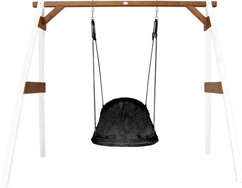 AXI Nestschaukel Roxy aus Hemlock-Holz in Weiß und Braun, B/T/H: 160 x 254 x 207 cm - Bild 3