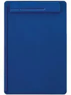 MAUL Klemmbrett MAULgo uni in Blau mit Stifthalterung aus Kunststoff und Metall für DIN A4 - Bild 1