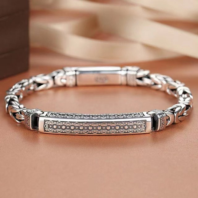 duobeiduo Armband, 925 Silber, Herren - Bild 1