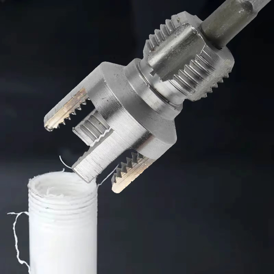 DAZZLEEX Gewindeschneidwerkzeug Set für Wasserrohre mit 20 mm und 25 mm Innengewinde und Außengewinde inklusive integrierter Matrize, 2 Stück - Bild 3