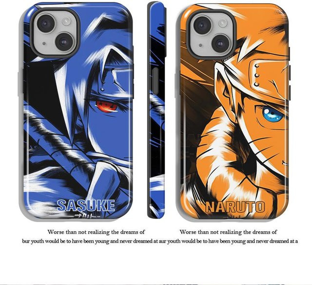 Akatsuki Itachi Naruto Handyhülle für Apple iPhone 12 bis 17 Pro Max und weitere Modelle, weiche Schutzhülle - Bild 1