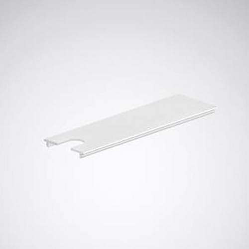 Trilux Hochvolt-Schienensystem-Komponente Rail Feed-in Canopy in Weiß - Bild 1