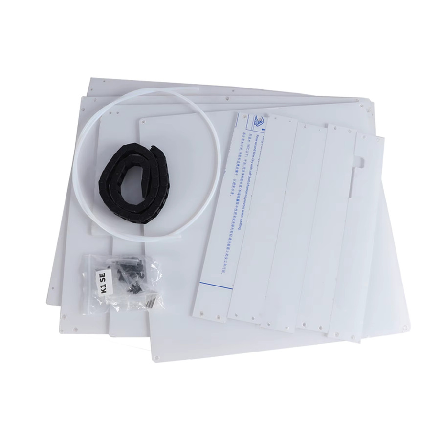 Blurolls Creality K1 SE K1C 3D-Druckergehäuse-Kit mit transparenten 3 mm PC-Panels für FDM-Drucker - Bild 1