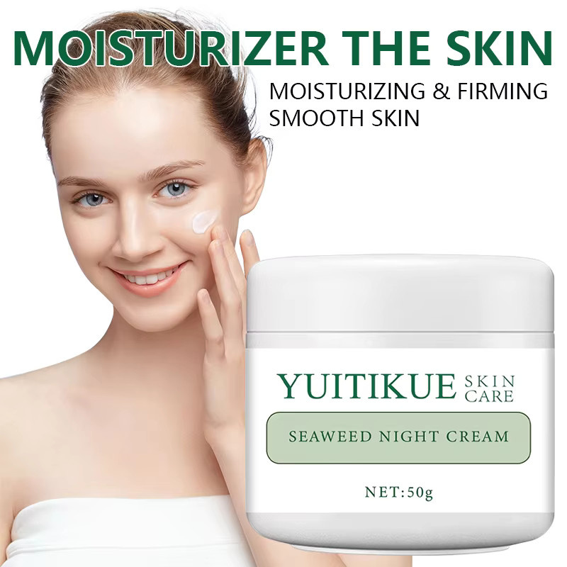 YUITIKUE Seaweed Nachtcreme, 50g, für normale Haut - Bild 3
