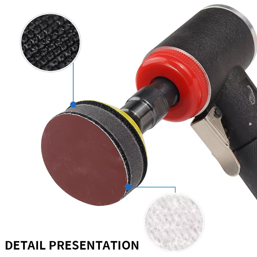 SI FANG Schwamm-Polierpad Set aus 2 weichen Polierkissen und Puffer-Stütztellern für Elektrowerkzeuge, Durchmesser: 50 mm und 75 mm - Bild 4