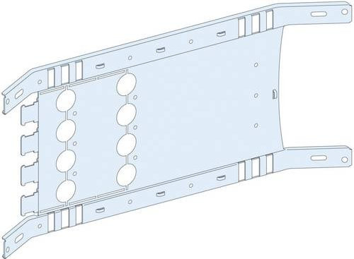 Schneider Electric LVS03452 PrismaSeT-P Montageplatte in Weiß für ComPacT INS-INV/NSX400-630 - Bild 1