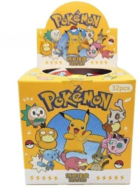Bandai Bao Ke Meng Wen Chuang Pokémon Überraschungs-Blindbag, Radiergummi - Bild 1