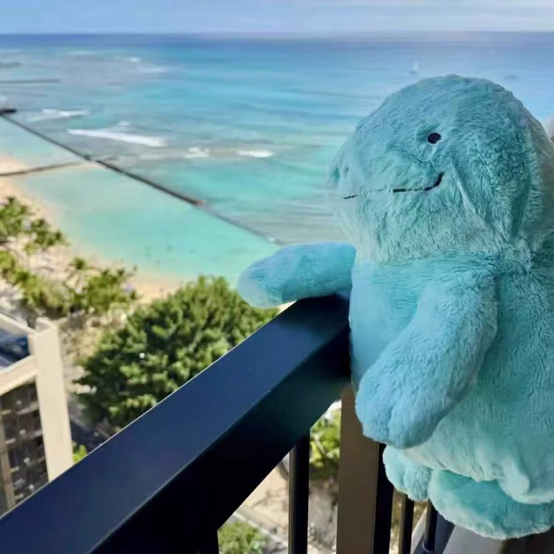 TAKARA TOMY Pokémon Quagsire Plüschtier, Blau - Bild 2