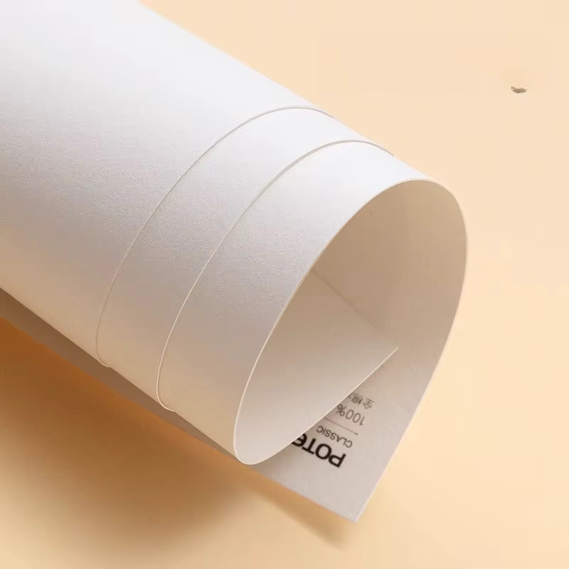 POTENTATE Baumwoll-Aquarellpapier in Weiß, 300 g, säurefrei für Kaltpresse und Heißpresse - Bild 2