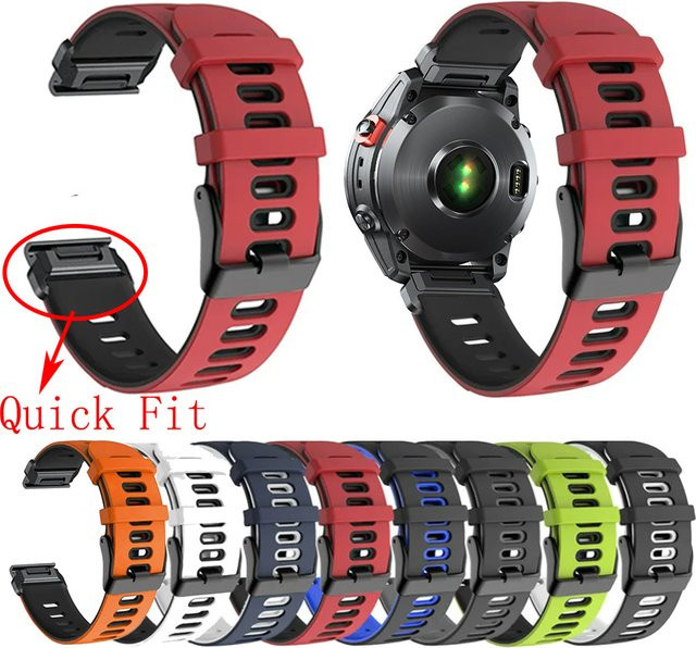 QCTOG Uhrenarmband Silikon, Unisex - Bild 1