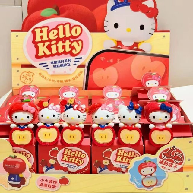 Sanrio Hello Kitty Apple Party und Sweet Energy Serie Aufkleber Hipper Blind Box, Figuren - Bild 1