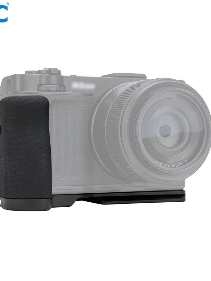 JJC L-Platte L-Halterung für Nikon Z R mit rutschfestem Aufnahmegriff und Arca Swiss Platte in Schwarz - Bild 7