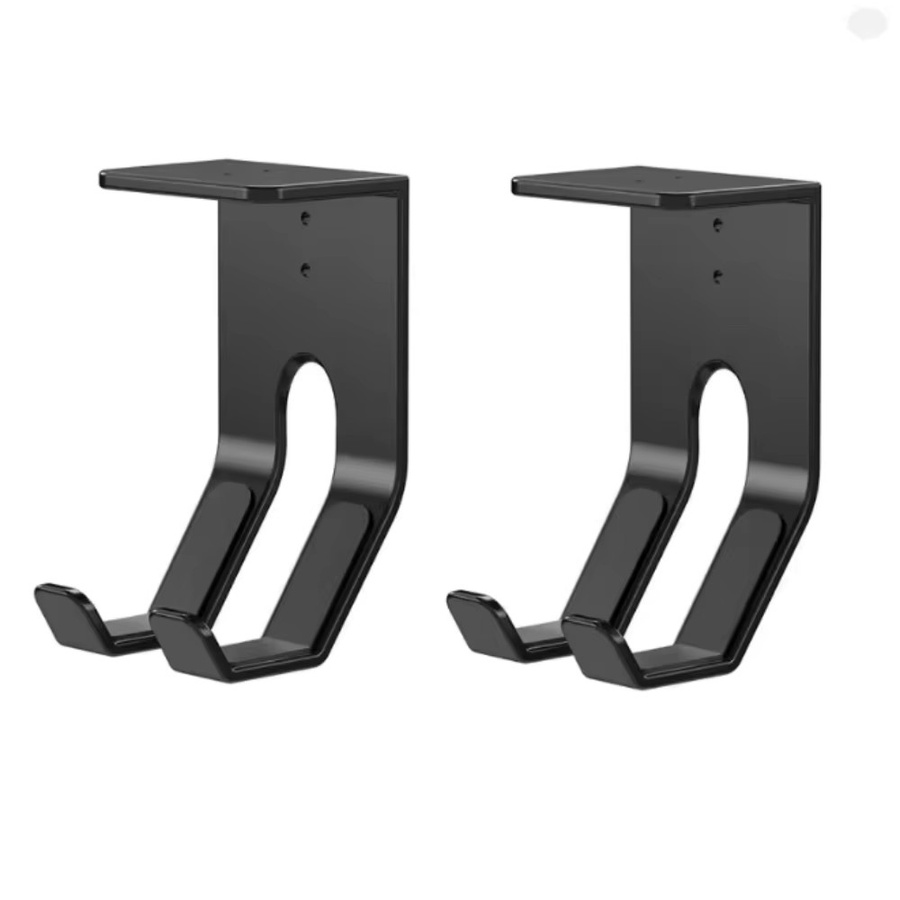 GUEN Wandmontierte Spielcontroller-Halterung in Schwarz für Nintendo Switch Pro, PS4, PS5 und Xbox One ohne Bohren - Bild 3