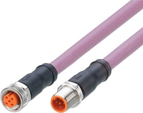 ifm electronic EVCA57 Verbindungsleitung mit 5-poligem Stecker, Buchse gerade, Länge: 3,5 m - Bild 1