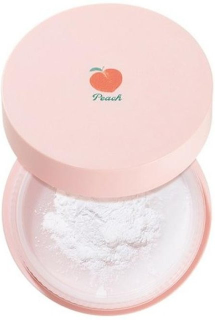 SKINFOOD Pfirsich-Baumwoll Multi-Finish Puder, 15 g, beige - Bild 1