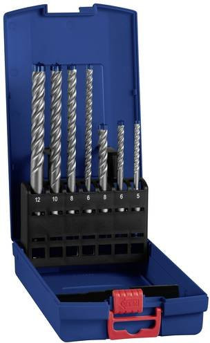 Bosch Professional EXPERT SDS-plus-7X Hammerbohrer-Set, 7-teilig, blau - Bild 1