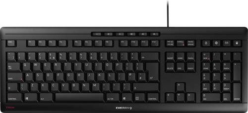 Cherry Stream USB Tastatur QWERTY Schwarz - Bild 1