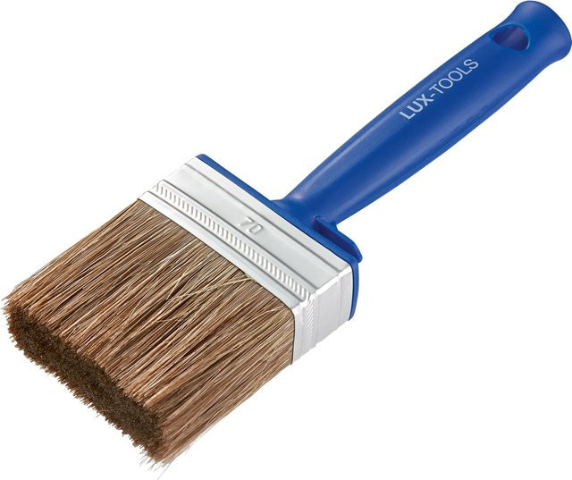 LUX-TOOLS Flächenstreicher Lasur Blau, Breite: 70 mm, Höhe: 25 mm, Tiefe: 7 mm - Bild 1