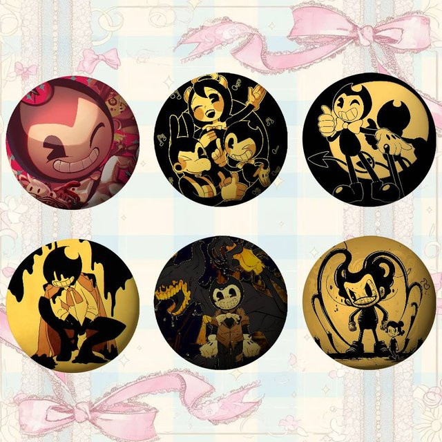 KAYOU Brosche, Ornament Pins, rund - Bild 1