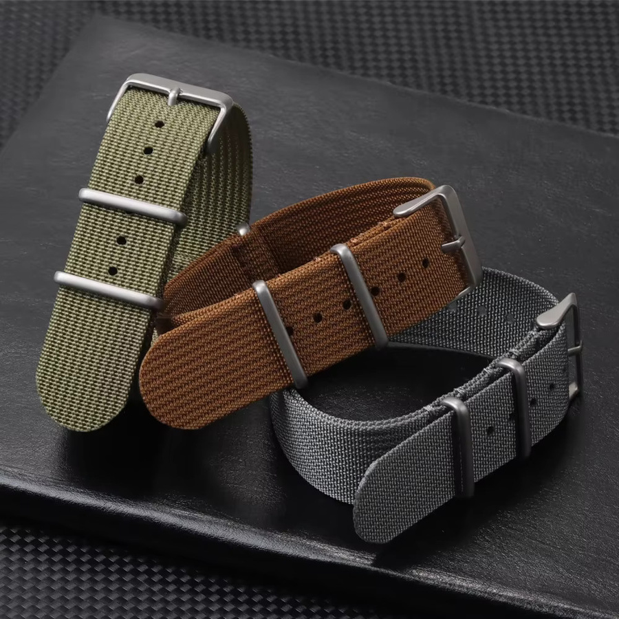 Nylonarmband, gerippt, Unisex - Bild 1