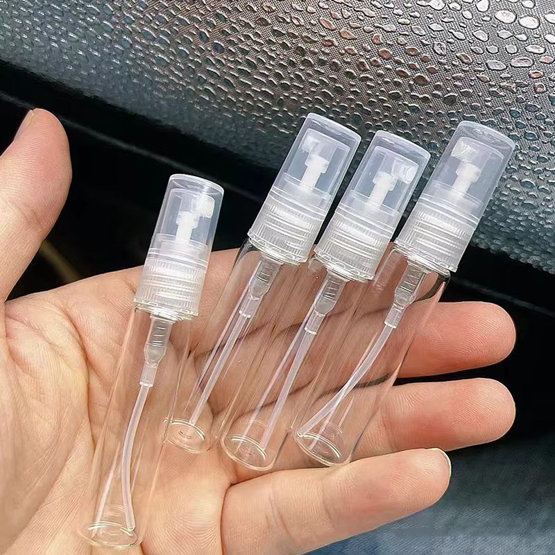 HNKMP Mini Parfüm Glasflasche, leere Kosmetikflasche, Probe Reagenzglas - Bild 5