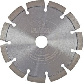 Eibenstock Diamant-Trennscheibe für Stein und Beton in Silber, Durchmesser: 150 mm - Bild 1