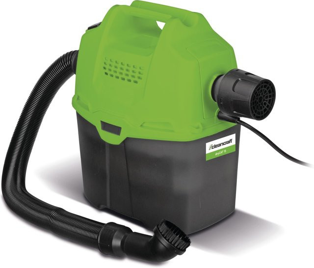 Cleancraft Trockensauger dryCAT 15 in Grün aus Kunststoff mit 23 l/min Luftmenge - Bild 1