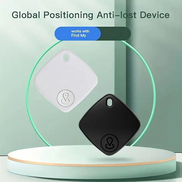 GGBEE Mini-GPS-Tracker für iPhone mit Find My App Unterstützung, MFi zertifizierter Schlüssel-Locator in Schwarz oder Weiß - Bild 1