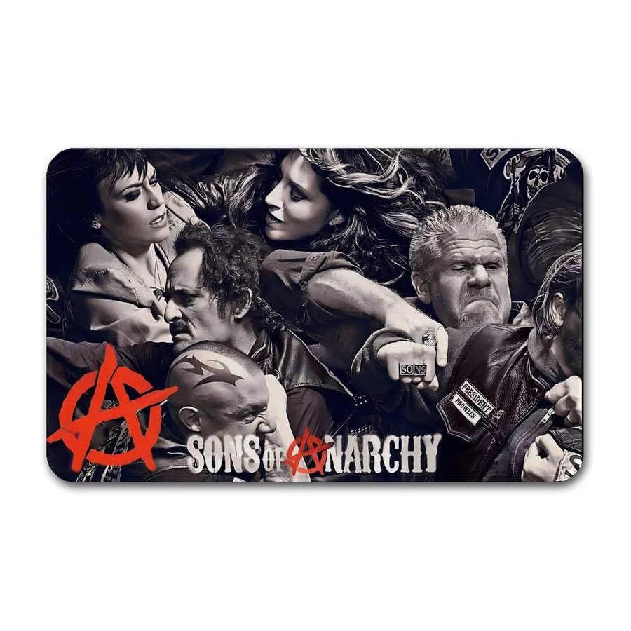 Potdemiel Bodenmatte Sons Of Anarchy, rechteckig, rutschfest und wetterfest, mehrfarbig, B/T: 60,0 x 40,0 cm - Bild 7