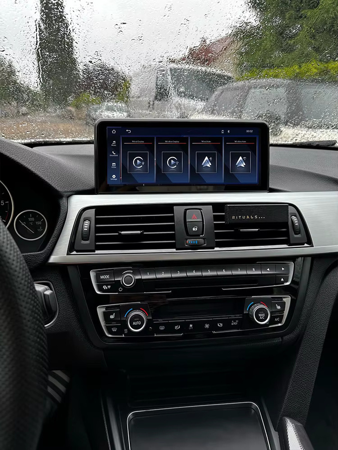 AUTOTOP 10,25 Zoll Linux Wireless Carplay und Android Auto Touchscreen für BMW 3er/4er Reihe F30 F31 F32 F33 F34 F36 G20 in Schwarz - Bild 6
