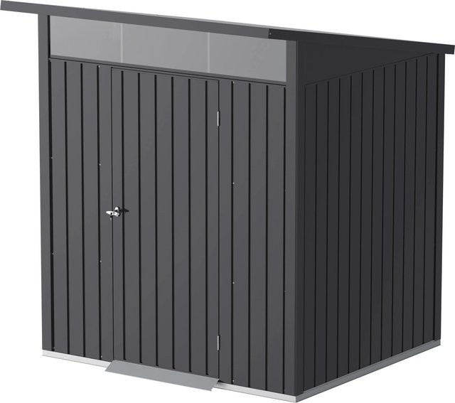 Duramax Metallgerätehaus Palladium Pultdach in Anthrazit, B/T/H: 198,6 x 228,9 x 196,5 cm - Bild 1