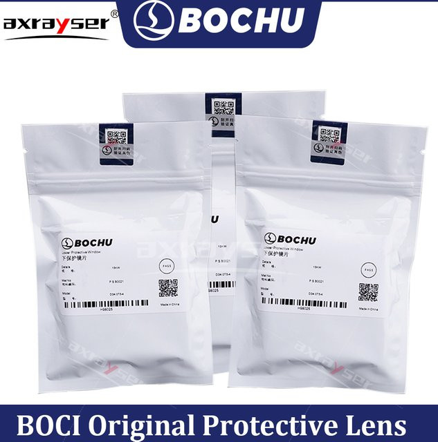 BOCHU Original BOCI Schutzlinse 34x5 für 15KW und 20KW Faserlaser-Schneidköpfe BLT641 BLT421 BLT461 - Bild 1