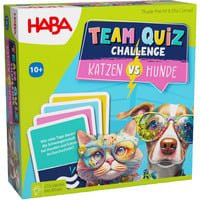 HABA Team Quiz Challenge Katzen vs. Hunde Quizspiel auf Deutsch - Bild 1