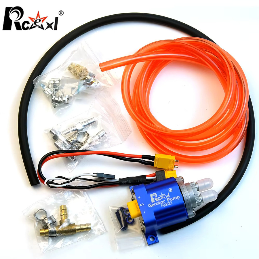 RCEXL Gerotor Metall Bürstenloser Motor, Rauchpumpe, Ölpumpe, Elektrische Betankungspumpe, Modellzubehör - Bild 2