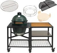 Big Green Egg Large Frame Kamado Keramik-Holzkohlegrill in Green - Bild 1