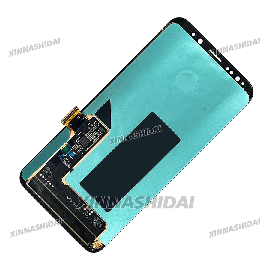 Samsung Galaxy S9 G960 AMOLED Display mit Touchscreen Digitizer und Rahmen in Schwarz - Bild 3