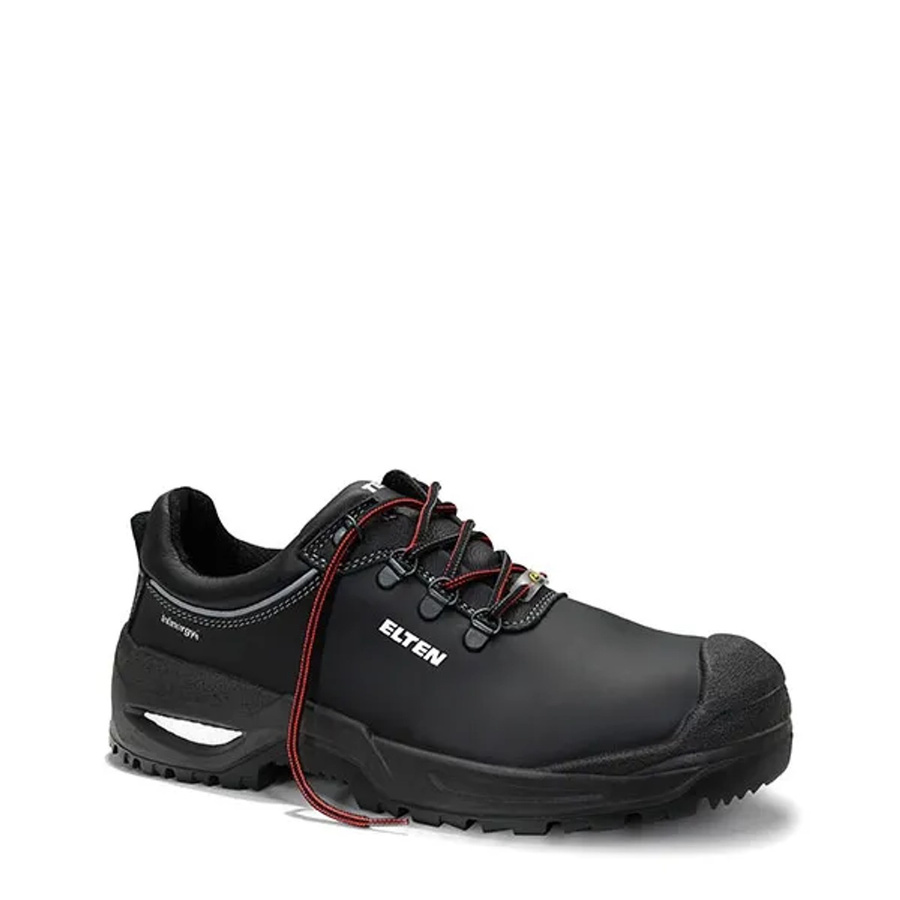 Elten Sicherheitshalbschuh Francesco S3 ESD aus Rindleder in Schwarz Gr. 38 - Bild 2