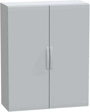 Schneider Electric Schaltschrank-Leergehäuse aus Kunststoff in Grau, Bodenstehend - Bild 1