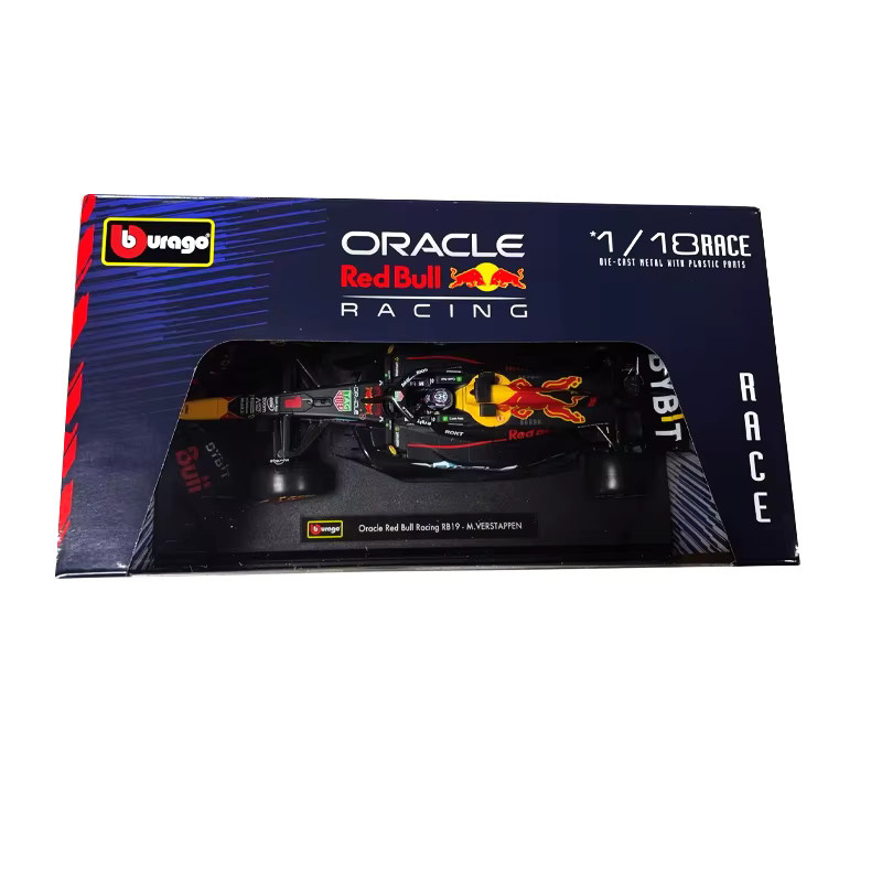 Bburago Red Bull RB19 Rennwagen-Modell, 1:18, aus Legierung, ab 14 Jahren - Bild 4