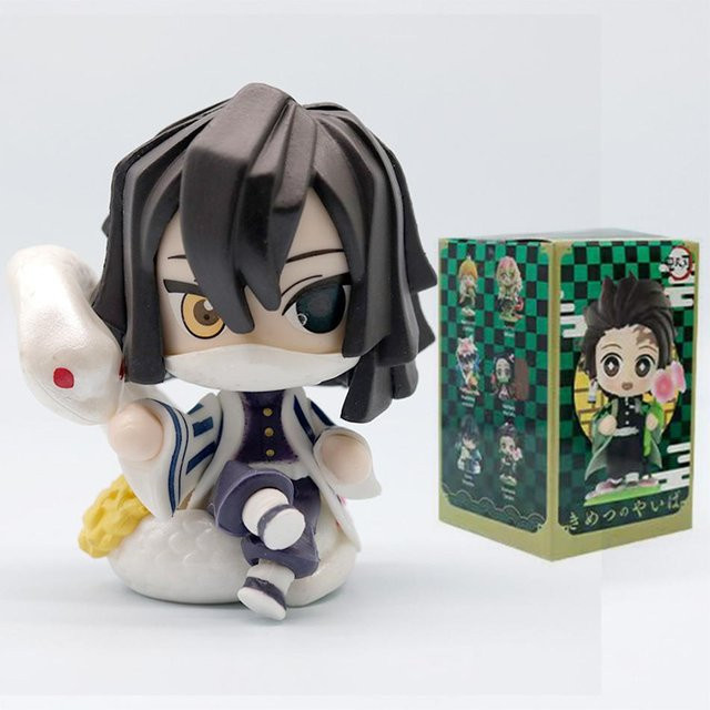Yiran toy 1 Demon Slayer Tanjiro Kamado Nezuko Anime Figur, Blind Box, ab 14 Jahren - Bild 1