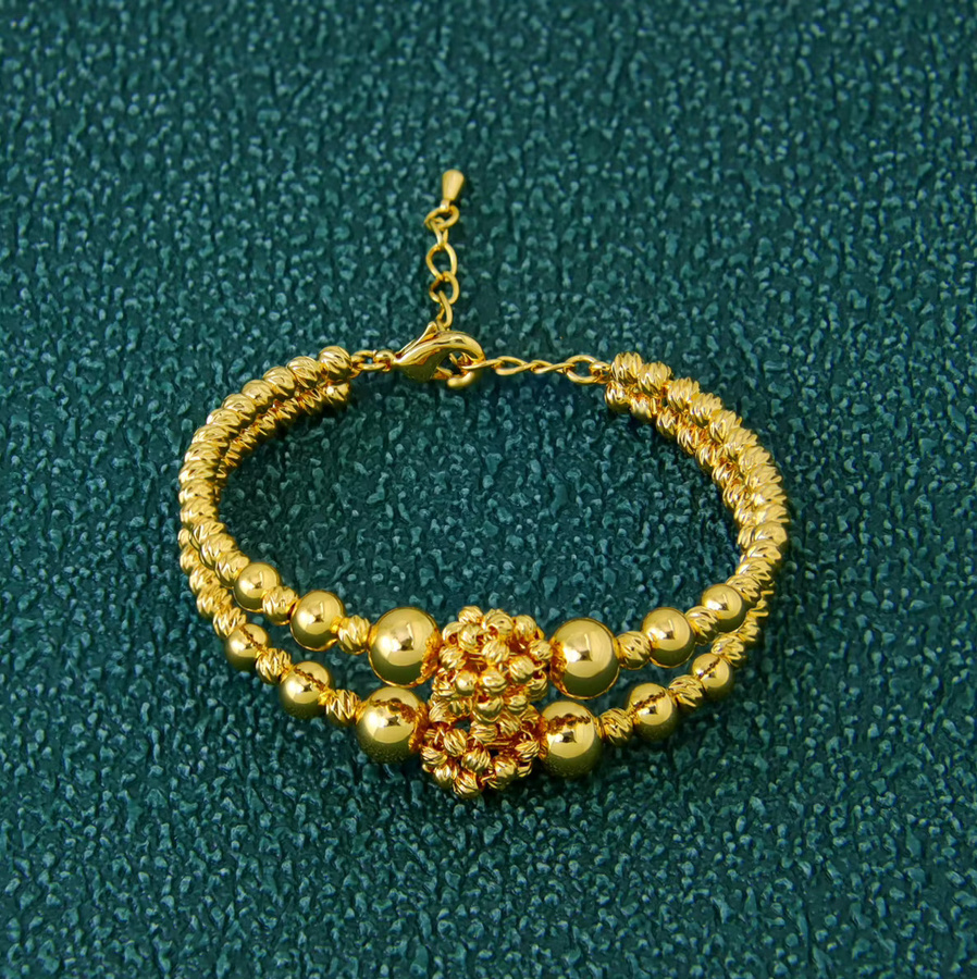 A-YONG AYONG JEWELRY Armband, 21k vergoldet, Perlen, Damen - Bild 2