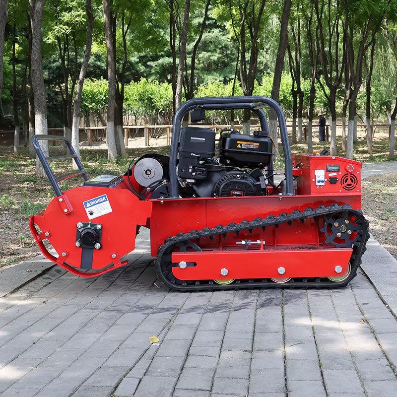 Tongzhong Ferngesteuerter Schlegelmäher in Rot mit 120 cm Schnittbreite für Farmen und Obstgärten - Bild 4