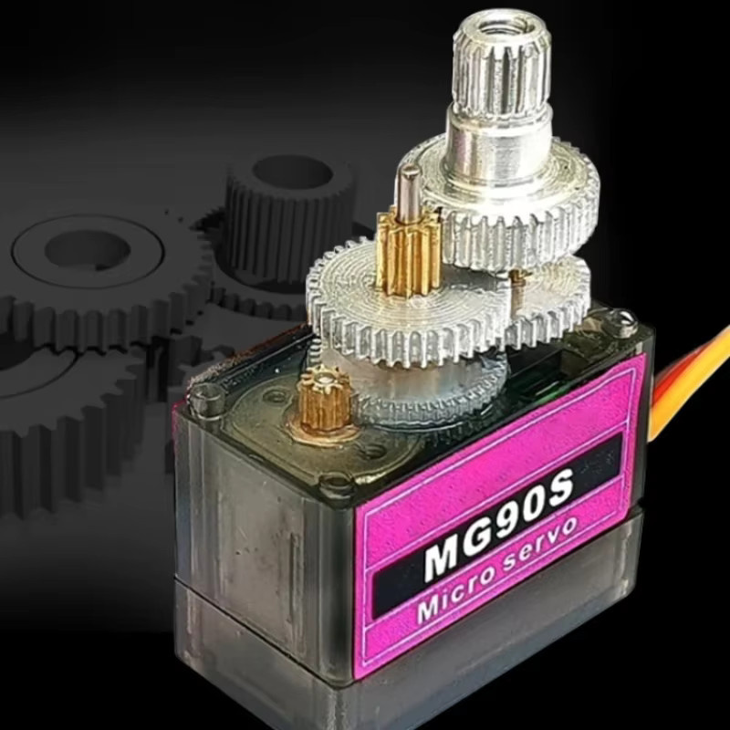 Aokin Sg90/MG90S Servomotor Micro, 180 Grad, Kit - Bild 3