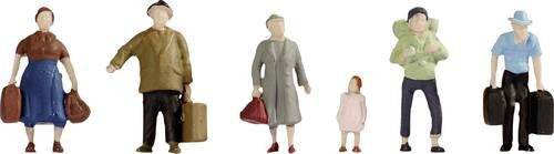 NOCH H0 Modellbahnfigur Reisender 18115 Bemalt Stehend Bunt/Mehrfarbig