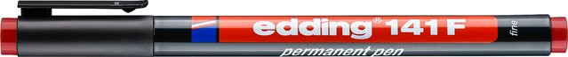 edding 140 S OHP-Marker permanent rot mit 0,6 mm Spitze - Bild 1