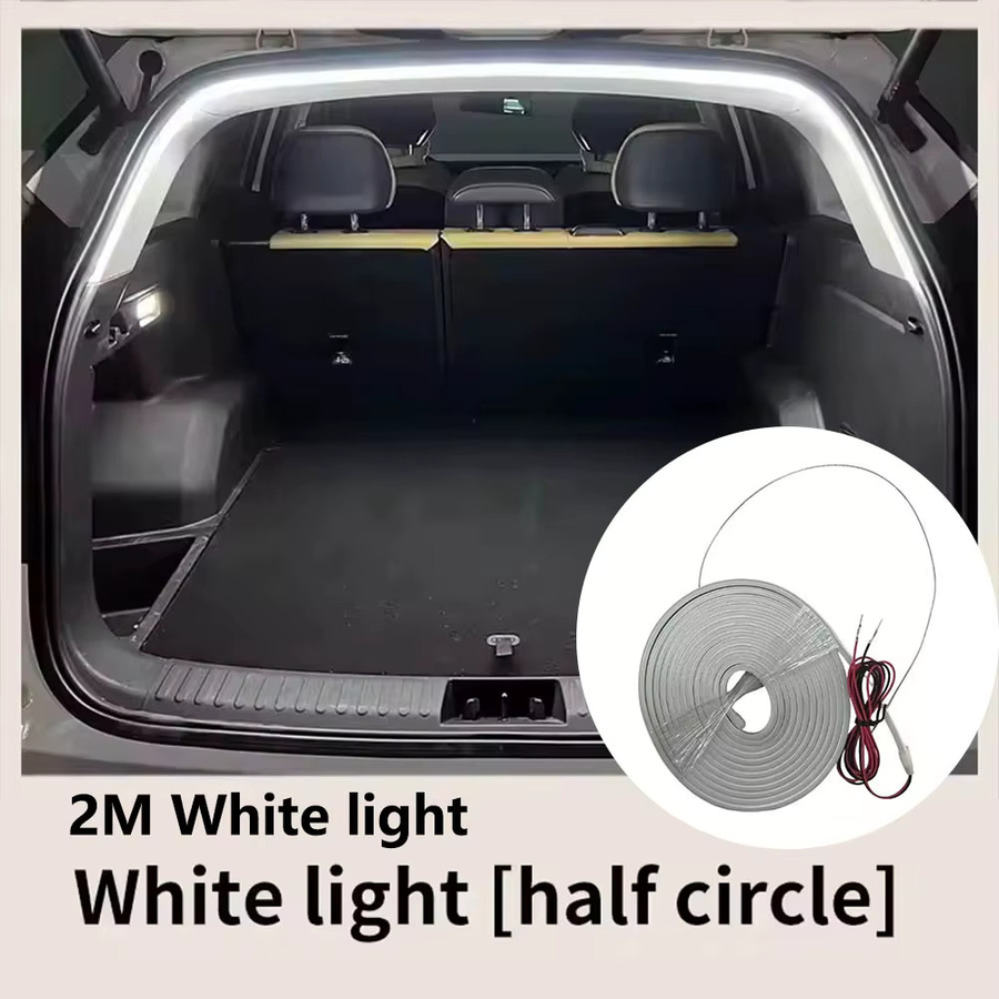 YUSATAN LED Auto-Kofferraumbeleuchtung mit Bewegungssensor und Ambientebeleuchtung in Weiß - Bild 4