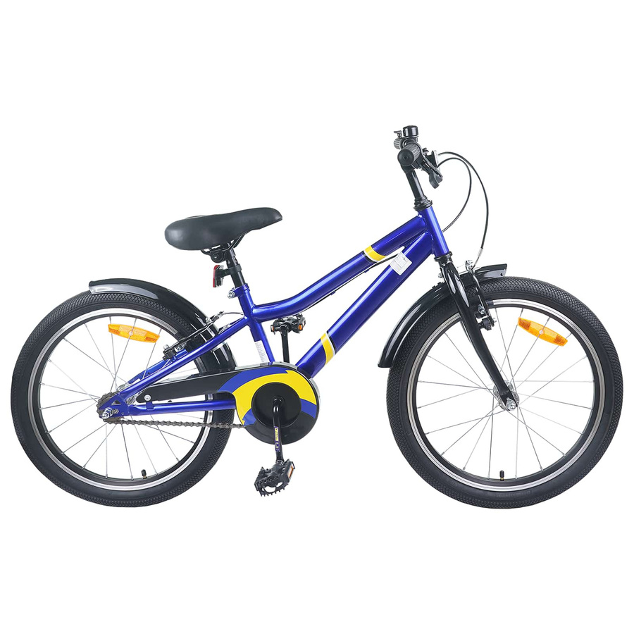 VD Home Furnishing Kinderfahrrad 24 Zoll Blau und Schwarz - Bild 3